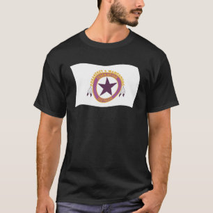 Camiseta de la Bandera de la Tribu Wampanoag