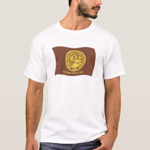 Camiseta de la Bandera de las Tribus Shoshone Bann