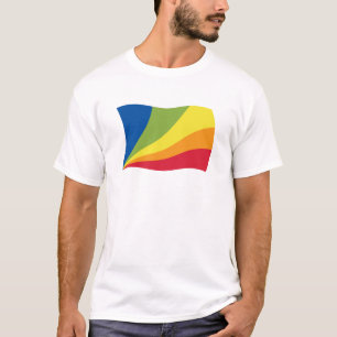 Camiseta de la bandera de Lingua Franca Nova