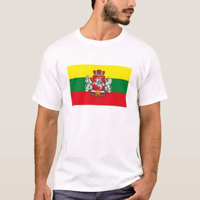 Camiseta de la bandera de Lituania (Anverso)
