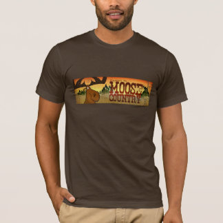 Camiseta de la bandera de los alces de los hombres
