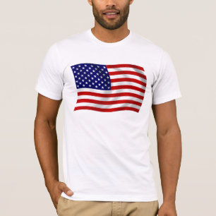 Camiseta de la bandera de los Estados Unidos de Am