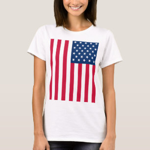 Camiseta de la bandera de los Estados Unidos de Am