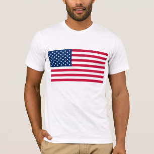 Camiseta de la bandera de los Estados Unidos de Am