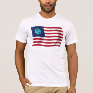 Camiseta de la bandera de los Estados Unidos de la