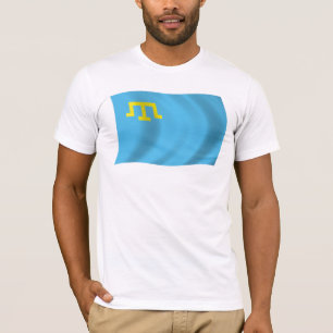 Camiseta de la bandera de los tártaros de Crimea