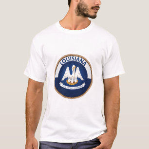 Camiseta de la bandera de Luisiana