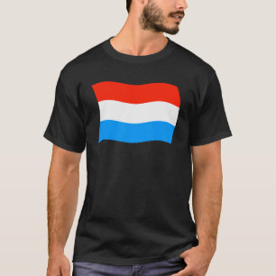 Camiseta de la bandera de Luxemburgo