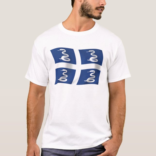 Camiseta de la bandera de Martinica (Anverso)
