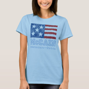 Camiseta de la bandera de McCAIN