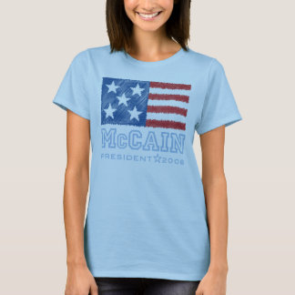 Camiseta de la bandera de McCAIN