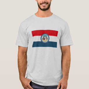 Camiseta de la bandera de Missouri