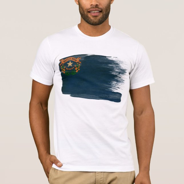 Camiseta de la bandera de Nevada (Anverso)