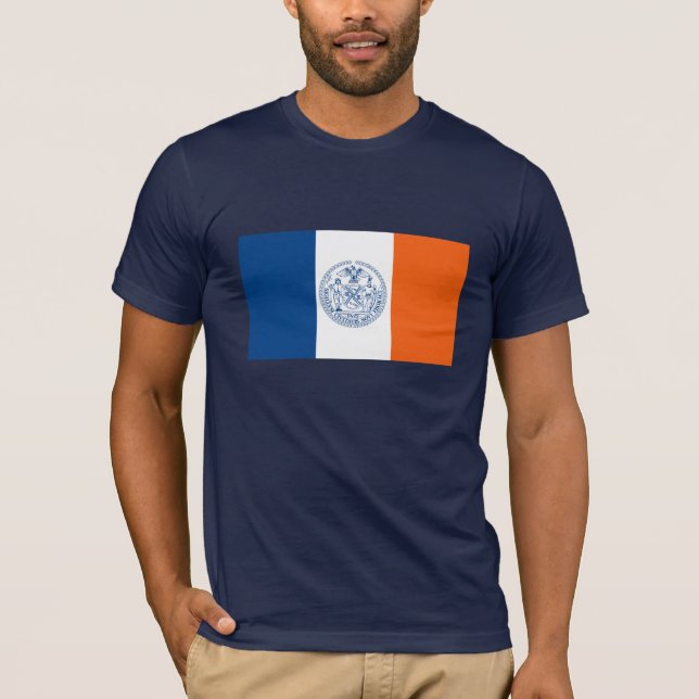 Camiseta de la bandera de New York City (Anverso)