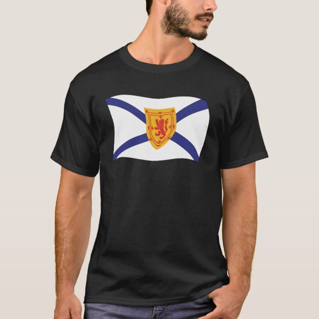 Camiseta de la bandera de Nueva Escocia (Anverso)