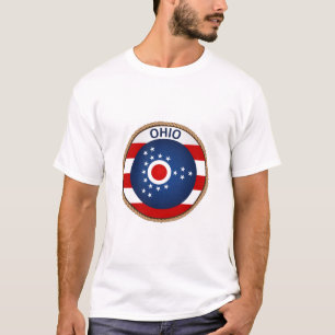 Camiseta de la bandera de Ohio