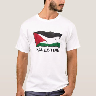 Camiseta de la bandera de Palestina