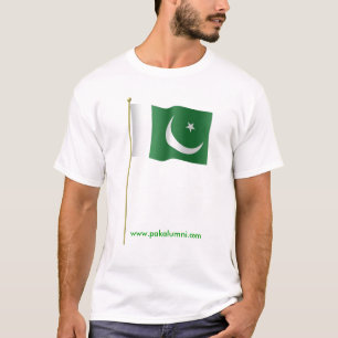 Camiseta de la bandera de Paquistán