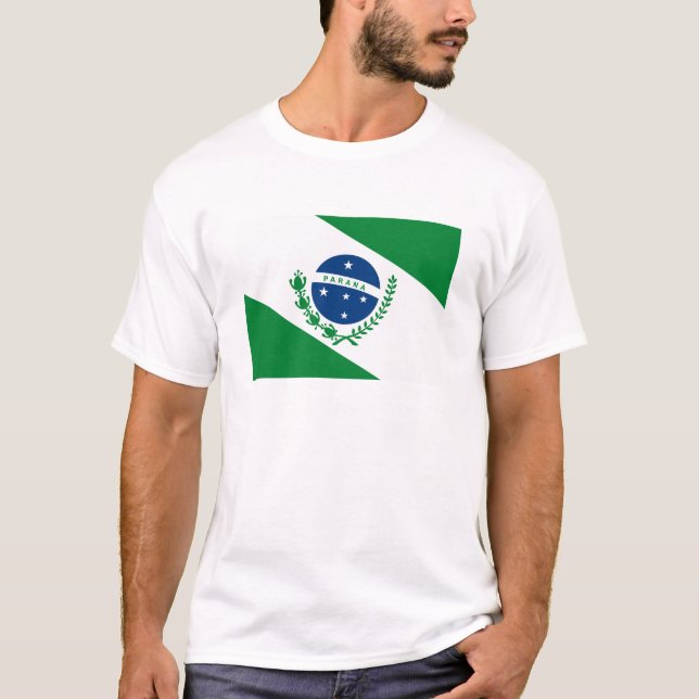 Camiseta de la bandera de Paraná (Anverso)