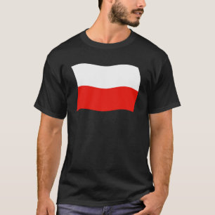 Camiseta de la bandera de Polonia