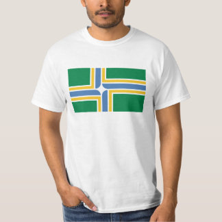 Camiseta de la bandera de Portland Oregon