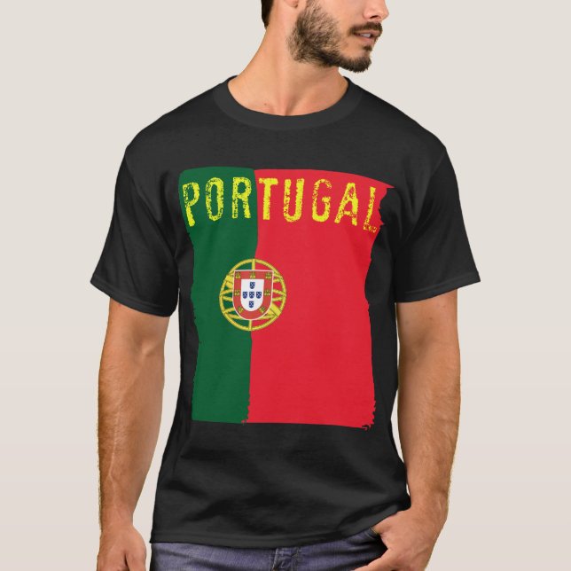 Camiseta de la bandera de Portugal (Anverso)