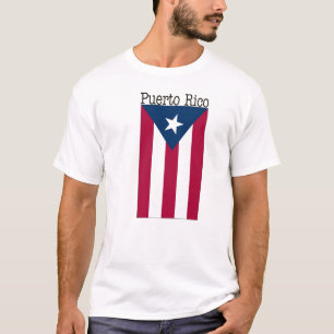 Camiseta de la bandera de Puerto Rico