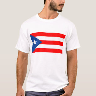Camiseta de la bandera de Puerto Rico