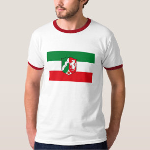 Camiseta de la bandera de Renania del