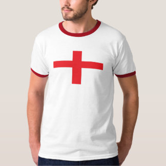 Camiseta de la bandera de San Jorge