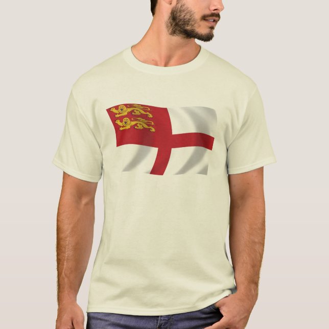 Camiseta de la bandera de Sark (Anverso)