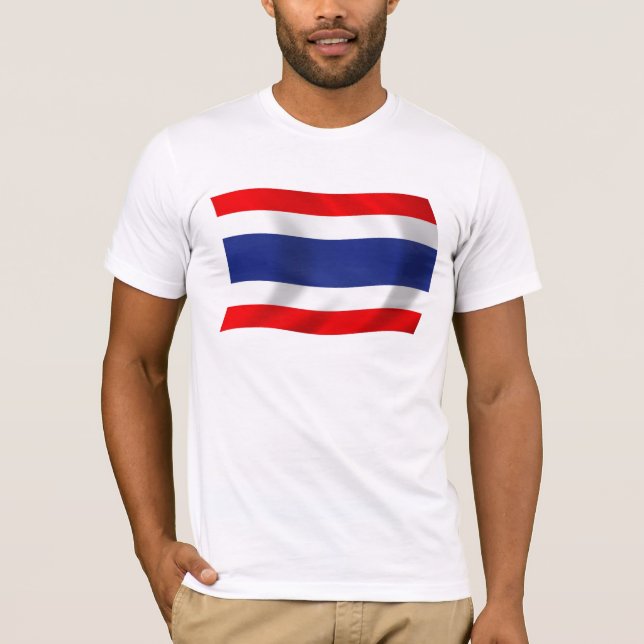 Camiseta de la bandera de Tailandia (Anverso)