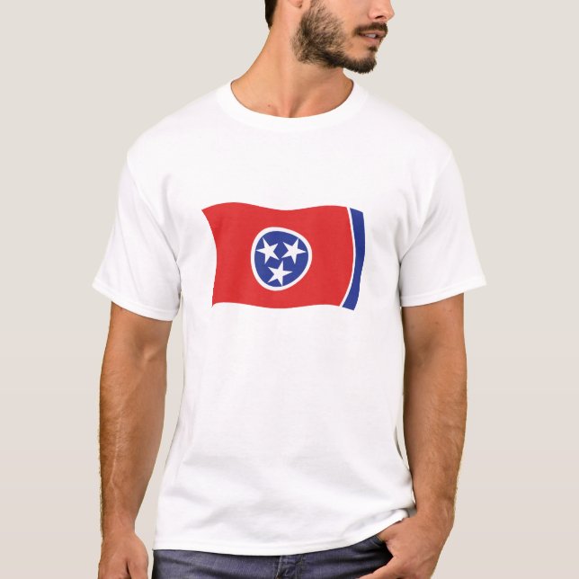Camiseta de la bandera de Tennessee (Anverso)