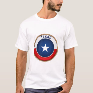 Camiseta de la bandera de Texas