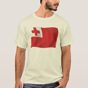 Camiseta de la bandera de Tonga