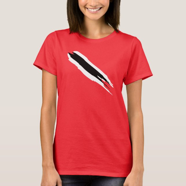 Camiseta de la bandera de Trinbago (mujeres) (Anverso)