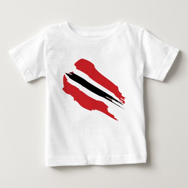 Camiseta de la bandera de Trinbago (niño) (Anverso)