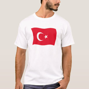 Camiseta de la bandera de Turquía