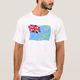 Camiseta de la bandera de Tuvalu