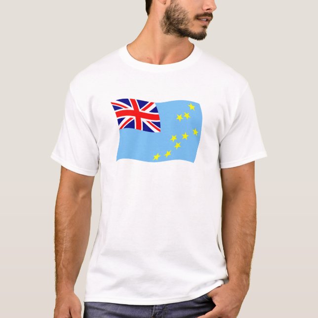 Camiseta de la bandera de Tuvalu (Anverso)