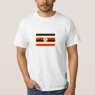 Camiseta de la bandera de Uganda