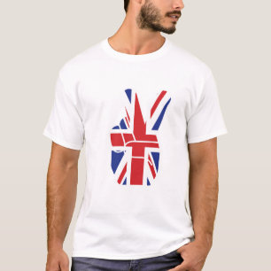 Camiseta de la bandera de unión