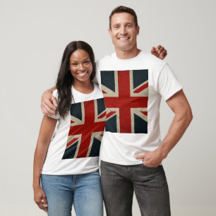 Camiseta de la bandera de Union Jack