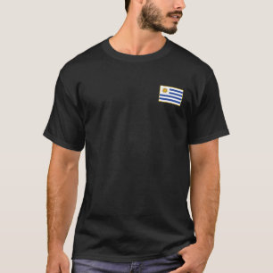 Camiseta de la bandera de Uruguay