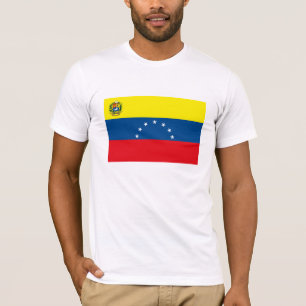 Camiseta de la bandera de Venezuela