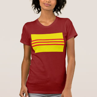 Camiseta de la bandera de Vietnam del sur