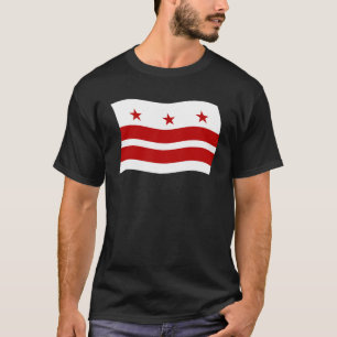 Camiseta de la bandera de Washington D.C.