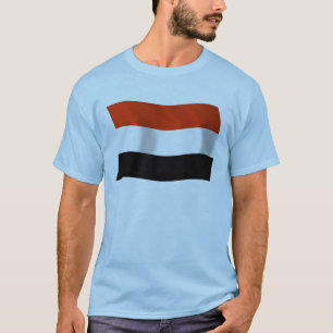 Camiseta de la bandera de Yemen