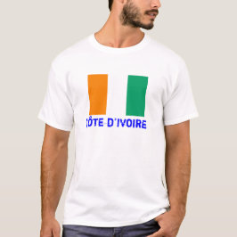 Camiseta de la bandera del CORRAL D'IVOIRE*-