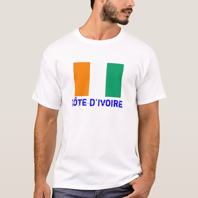 Camiseta de la bandera del CORRAL D'IVOIRE*- (Anverso)